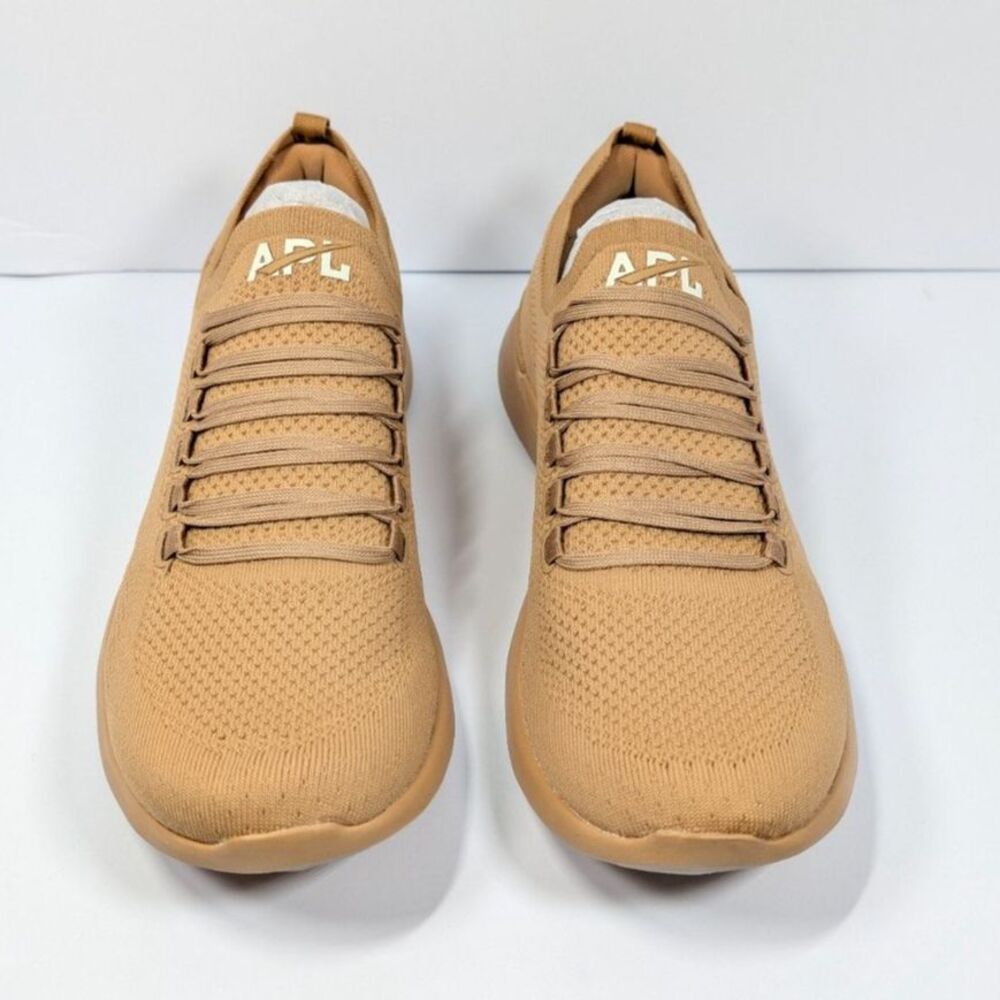 Athletic Propulsion Labs Mens Size 10.5 Tan Atheltic Running Shoes NIB New APL - Picture 6 of 12